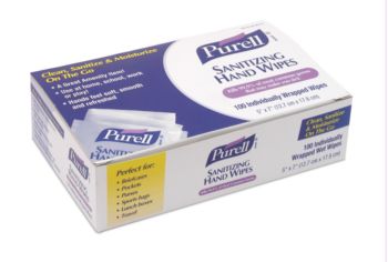 small box with Purell branding